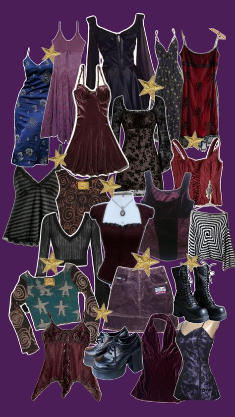 Whimsigoth Clothes, Witchy Outfits, Clothes And Shoes, Whimsical Fashion, Swaggy Outfits, Goth Outfits, Dream Clothes, Aesthetic Outfits, No. 2