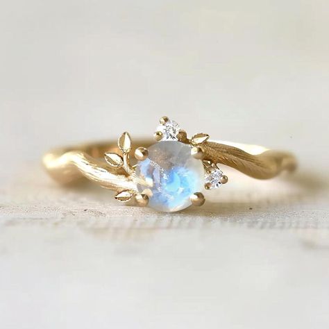 JadedDesignNYC (@jadeddesignnyc) • Instagram photos and videos Blue Moonstone Engagement Ring, Rings With Moonstone, Moonstone Engagement Ring Dainty, Moon Rings Engagement, Moon Stone Engagement Ring, Moonstone Engagement Rings, Engagement Ring Moonstone, Engagement Rings Natural, Dancing Fairy