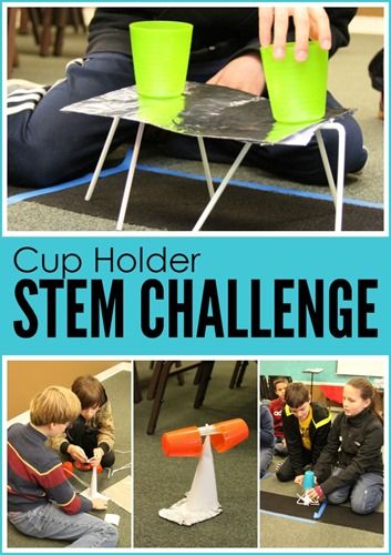 Cup Holder STEM Challenge:  build the tallest structure possible that will hold up 2 cups as far apart as possible. Apple Stem Activities Elementary, Help Harry Stem Activity, Force Stem Activities, Apple Stem Challenge, 3rd Grade Stem Challenge, Stem Challenges Elementary Team Building, High School Stem Projects, September Stem Activities Elementary, Stem Games Elementary