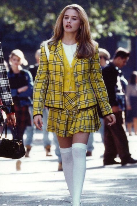 Clueless Aesthetic Outfits, Cher Horowitz Aesthetic, Cher Horowitz Outfit, Cher Clueless Outfit, 90s Fashion Outfits 1990s Style, Decades Outfits, Cher Outfits, Clueless Cher, Cher Clueless