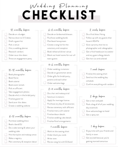 Wedding Planning Checklist & Timeline #Wedding #Planning #Checklist #Timeline Wedding Planning Checklist Timeline, Ultimate Wedding Planning Checklist, Wedding Planning List, Wedding Planning Timeline, Boda Mexicana, Wedding Planning Guide, Plan Book, Planning Checklist, Future Wedding Plans