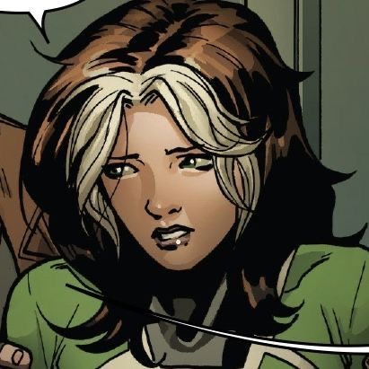 Rogue X Men Evolution Icon, Rogue Xmen Comic Icons, Xmen Icons Comic, Rogue Pfp Xmen, Rogue Comic Icons, Rouge Pfp Xmen, Rogue Aesthetic Xmen, Rogue Xmen Icon, Rogue Xmen Comic