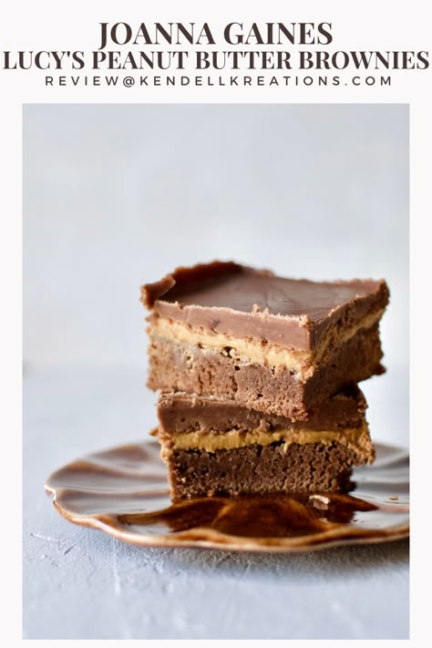 This recipe for Lucy’s Peanut Butter Brownies that Joanna Gaines shares in the Magnolia Table Cookbook Vol. 2 is sure to become a quick classic. You can see her make this recipe in episode 4 of her cooking show, also called Magnolia Table. She says while making them on the show that she makes these about once a month to satisfy her sweet tooth, something the rest of the family doesn’t share, so I assume so she gets to enjoy most of them alone. Joanna Gaines Brownie Recipes, Peanut Butter Brownies Joanna Gaines, Magnolia Table Peanut Butter Brownies, Magnolia Table Brownies, Lucy’s Peanut Butter Brownies, Magnolia Peanut Butter Brownies, Lucy's Peanut Butter Brownies Magnolia, Joanna Gaines Lucy’s Peanut Butter Brownies, Magnolia Brownies