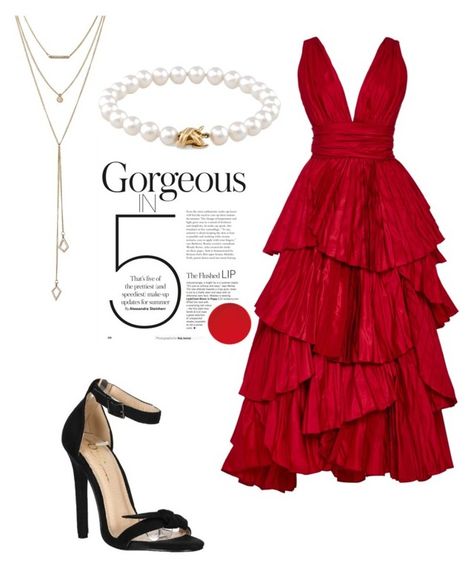 "Red Carpet" by lehoangthulinh ❤ liked on Polyvore featuring SUGARFIX by BaubleBar, Oscar de la Renta and Tiffany & Co. Red Carpet Inspo Outfits, Oscar Outfits Red Carpets, Red Carpet Outfit Ideas, Red Carpet Dresses Ideas, Polyvore Dress, Fashion Red Carpet, Red Carpet Outfits, Oscar Dresses, Glam Dresses