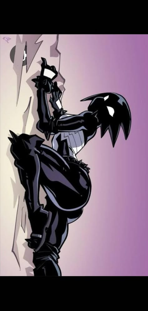 Spiderman Ripping Off Venom, Anti Agent Venom, Symbiote Spiderman X Black Cat, Symbiote Spiderman Design, Scream Marvel Symbiote, Symbiote Spiderman Drawing, Symbiote Character Design, Venom Poses Reference, Female Hips Reference