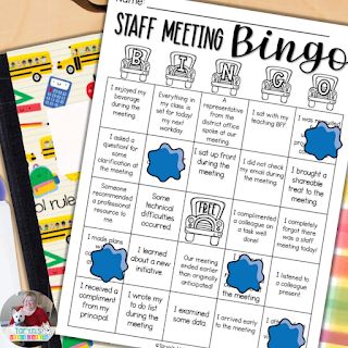 Staff Involvement Ideas, Staff Building Activities, Employee Morale Boosters Team Building, Staff Bingo Board, End Of Year Staff Meeting Ideas, Staff Spotlight Questions, Staff Morale Booster Nurse, Staff Meeting Games Team Building, Teacher Games For Staff