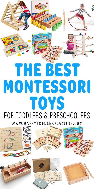 What are “Montessori-friendly” toys and what are the best Montessori toys for toddlers and preschoolers you can currently find on the market? Best Montessori Toys, What Is Montessori, Montessori Educational Toys, Toddler Education, Toys For Toddlers, Toddlers And Preschoolers, Toddler Age, Learning Ideas, Kids Learning Activities