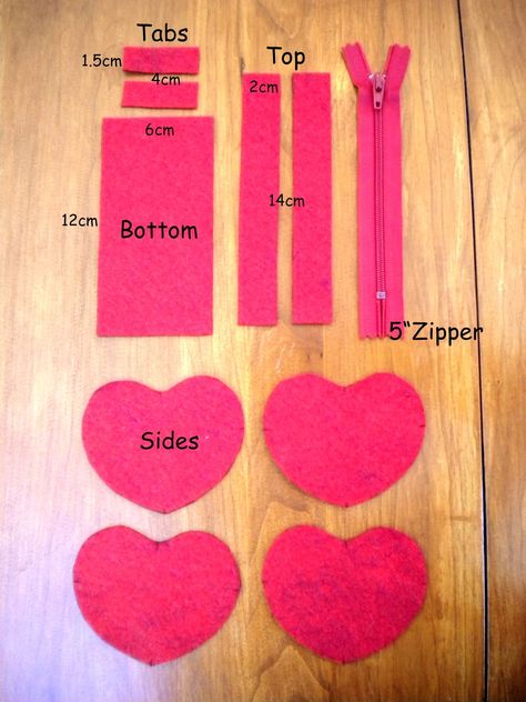 Mini Bag Pattern, Heart Shaped Bag, Sac Diy, Homeschool Crafts, Bags Ideas, Pouch Sewing, Cute Sewing Projects, Pouch Tutorial, Easter Embroidery