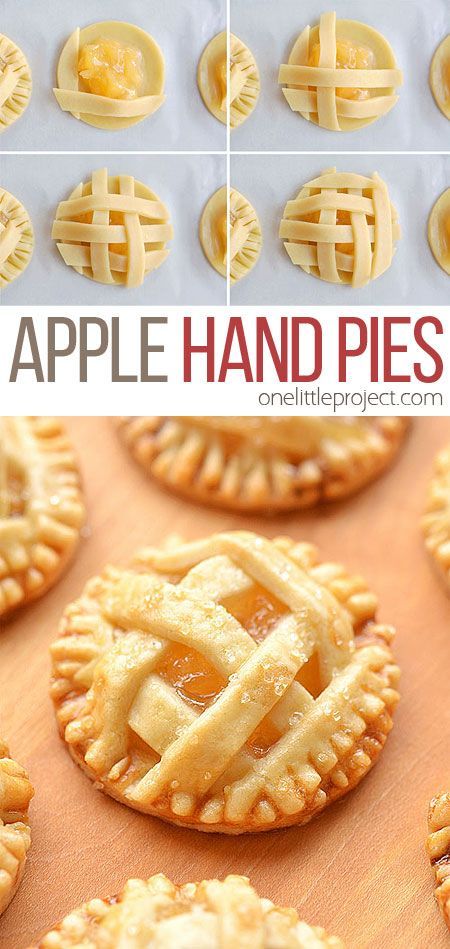 These mini apple hand pies are SO GOOD and they're surprisingly easy to make! There's nothing like warm apple pie, with a delicious flaky crust and that gooey, sweet apple filling. This fall dessert is perfect for Thanksgiving or even just a little bit of comfort food on a chilly day. Mini Apple Hand Pies, Mini Pie Recipes, Best Christmas Desserts, Apple Hand Pies, Christmas Desserts Easy, Mini Apple Pies, Apple Dessert Recipes, Dessert Party, Apple Pies