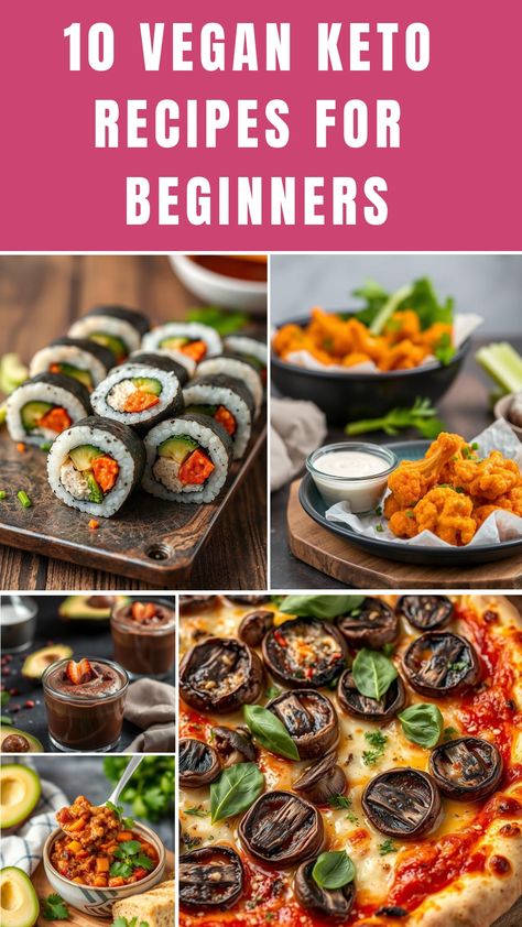 Low-carb, high-flavor: 10 vegan keto dishes that'll revolutionize your meal prep Vegan Keto Recipes Dinners, Vegan Keto Diet For Beginners, Easy Vegan Keto Recipes, Vegan Recipes No Carb, Vegetarian Keto Meal Prep, Vegan Keto Snacks, Low Carb Vegan Snacks, Vegan Keto Salad, Vegan Keto Meals