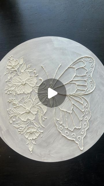 Mdf Board Clay Art, Mdf Art Ideas, Clay Mural Art Ideas, Putty Art On Canvas, Mdf Board Painting Ideas, Mdf Board Art, Painting On Mdf Board, Textured Painting Ideas, Wall Putty Art