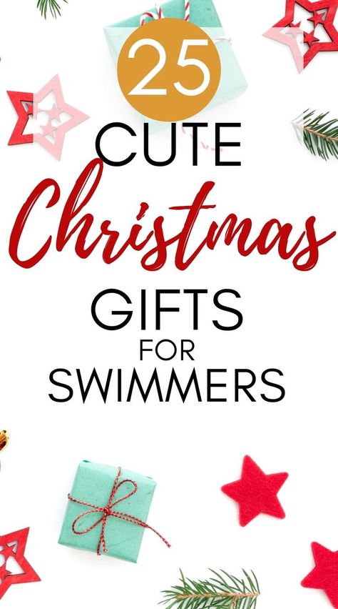 From useful swimming gifts to swim-themed gifts, you will find the perfect Christmas present for the swimmer in your life. Gifts For Swimmers, Swim Gifts, Swimming Hairstyles, Good Gifts, Cute Christmas Gifts, Perfect Stocking Stuffers, Unique Presents, The Perfect Christmas, Swimmers