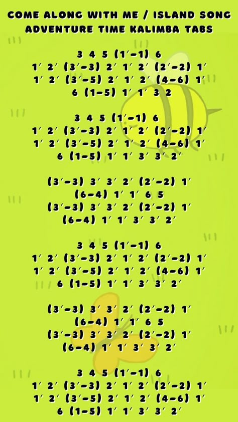 Adventure Time Come Along With Me Island Song Number Kalimba Tabs Notes Tutorial, Writing Songs Inspiration, Piano Songs Sheet Music, Piano Songs For Beginners, Music And The Brain, Piano Notes Songs, Song Notes, Come Along With Me, Drum Sheet Music