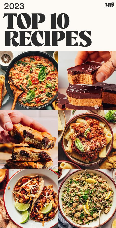 YOUR FAVORITE recipes of 2023 on Minimalist Baker! They're the BEST of the best with 20+ reviews and at least a 4.8 out of 5-star average rating! 2023 Minimalist, Creamy Soup Recipes, Winter Soup Recipe, Mushroom Soup Recipes, Minimalist Baker, Best Soup Recipes, Favorite Recipes Dinner, Vegetarian Soup, Easy Soup Recipes