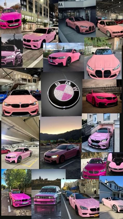 Bmw Rose, Pink Bmw, Serie Bmw, Hello Kitty Car, Pink Cars, Carros Bmw, Dream Cars Bmw, Bmw Wallpapers, Pretty Bike