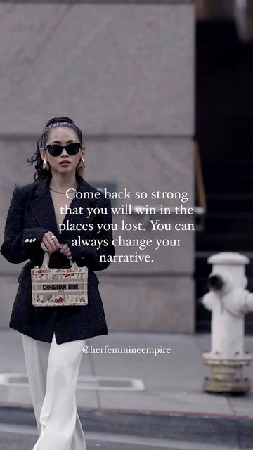 WOMEN EMPOWERMENT | MOTIVATION | BUSINESS on Instagram: "Don’t let the past get you down, it’s all about the comeback sis👏🏼🙌🏼 Comment below if you agree! FOLLOW @herfeminineempire for daily growth FOLLOW @herfeminineempire for daily motivation FOLLOW @herfeminineempire for daily inspiration Video - @izyohanna #affirmation #ambition #business #businessowner #businesswomen #confidence #dailyinspiration #entrepreneur #entrepreneurlife #inspiration #mindset #motivational #quoteoftheday #motivationalquotes #sidehustle #success #successful #womanowner #selfcare #selflove #bossbabes #bosslady #bossladymindset #girlsbosstribe #femaleboss #womenwhohustle #womensupportingwomen #quotes [fierce women, power, powerful, powerful women quotes, motivation, female empowerment, success mindset, de Feminine Woman Quotes, Strong Woman Photo, Successful Women Quotes Motivation, Power Women Quotes, Powerful Women Aesthetic, Female Entrepreneur Quotes Motivation, Michaela Core, Women In Business Quotes, Success Women Quotes