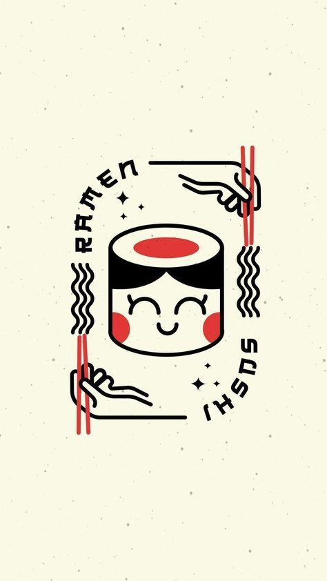 cute and adorable logo branding design for sushi and ramen restaurants  Ready to infuse your project with Japanese aesthetics? 🌸🎨 Let's create something extraordinary! 😍 #LogoJP #LogoJapan Sushi Drawing, Sushi Logo, Graphic Designer Studio, Sushi Design, Logo Branding Design, Ramen Restaurant, Inspiration Logo Design, Japan Logo, Japanese Logo