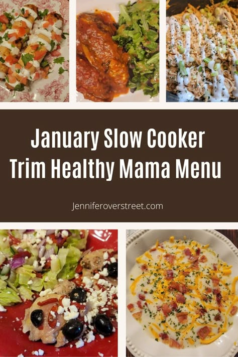 Thm Crockpot Recipes, Trim Healthy Mama Crockpot, Thm Menu For Beginners, Thm Crock Pot Meals, Thm Slow Cooker Recipes, Thm E Meals Breakfast, Thm Dinner Ideas, Trim Healthy Mama Meal Prep, Trim Healthy Mama Crockpot Recipes