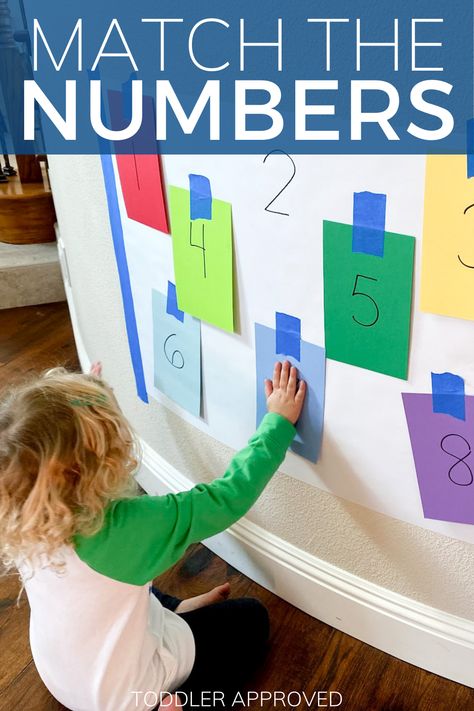 Number Games For Toddlers, Number Games Preschool, Scissor Activities, Activity Numbers, Numbers For Toddlers, Math Activities For Toddlers, Number Activities Preschool, Number Recognition Activities, Toddler Math