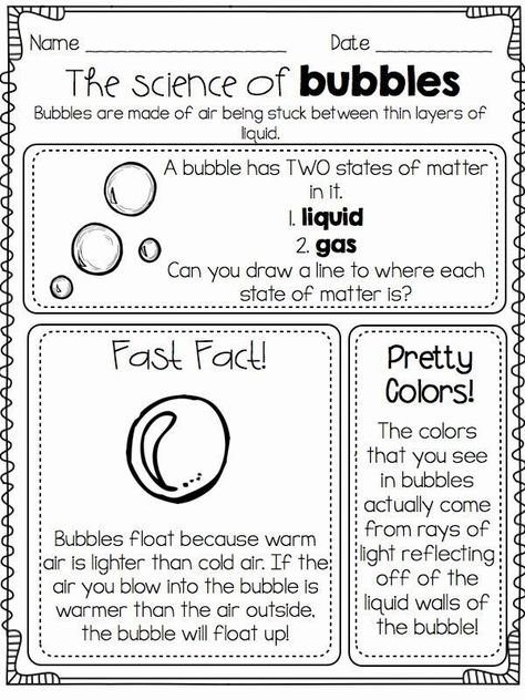 Science Worksheet for 1st Grade Awesome the Famous Five Worksheet Resources for 1st Grade Kids sod – Chessmuseum Template Library Spring Science Experiments, Grade 2 Science, Spring Science, Second Grade Science, Science Camp, 1st Grade Science, First Grade Science, Matter Science, 5th Grade Science