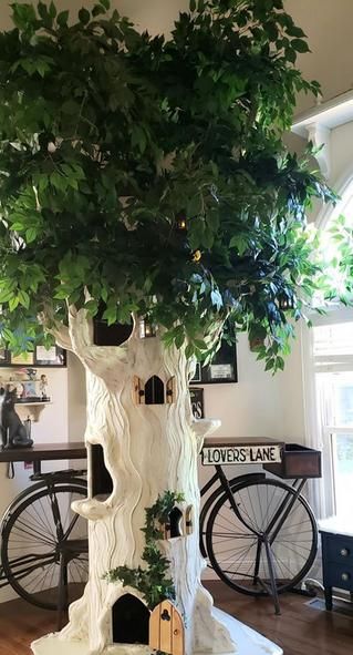 Tree Playground, Stylish Cat Furniture, Best Cat Tree, Custom Cat Trees, Cat Furniture Ideas, Takken Decor, Luxury Cat Tree, Unique Cat Trees, Fantasy Cat