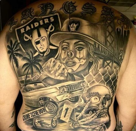 Oakland Tattoo, Oakland A’s, Nfl Oakland Raiders, Cholo Art, Raider Nation, Oakland Raiders, S Tattoo, 4 Life, Portrait Tattoo