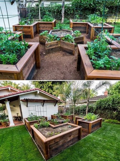 30+ Raised Garden Bed Ideas 2022 Raised Garden Designs, Shed Inspiration, Raised Garden Bed Ideas, Garden Bed Ideas, Raised Garden Bed Plans, Garden Layout Vegetable, Building A Raised Garden, Farm Living, Diy Raised Garden