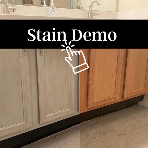 White Gel Stain Over Golden Oak Cabinets, Light Stain Kitchen Cabinets, Kitchen Cabinet Stain Color Ideas, Kitchen Cabinet Stain Colors 2024, Liming Wax On Oak Cabinets, How To Lighten Honey Oak Cabinets, Kitchen Cabinet Stain Colors, Cabinet Stains, Gel Stain Kitchen Cabinets