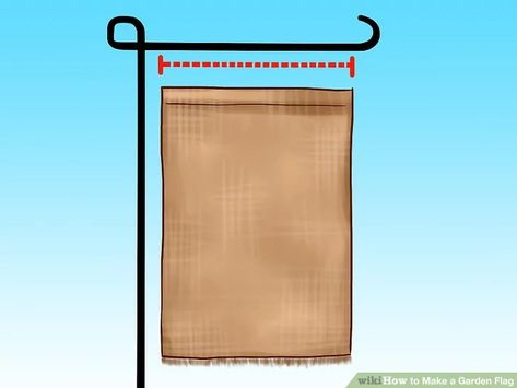 Yard Flags Diy, Garden Flag Diy, Garden Flags Ideas, Flag Diy, Flag Ideas, Burlap Garden Flags, Burlap Flag, Burlap Ideas, Burlap Projects