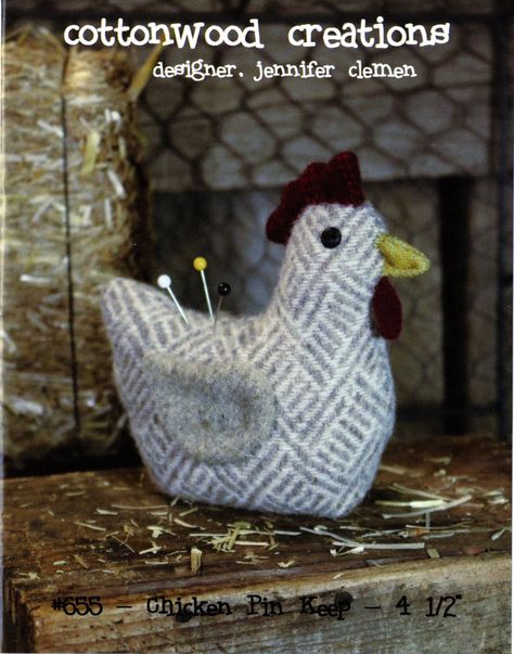 Chicken Pincushion Pattern