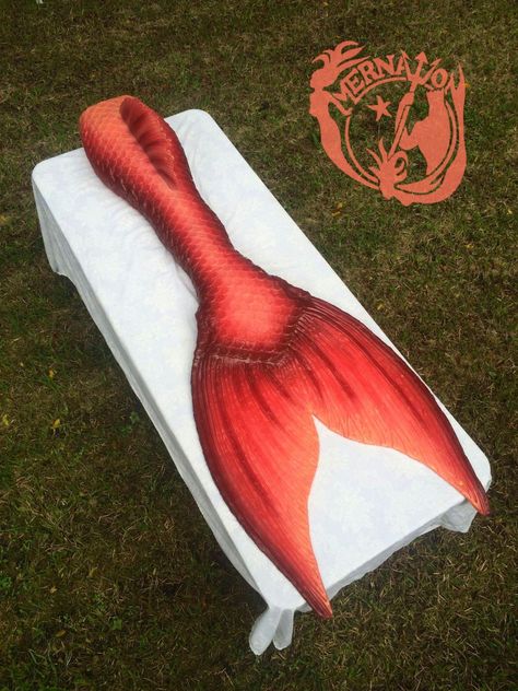 Red Mermaid Tail, Merman Tails, Realistic Mermaid Tails, Mermaid Things, Professional Mermaid, Realistic Mermaid, Silicone Mermaid Tails, Mermaid Tales, Mermaid Ideas