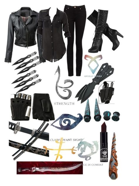 "Shadowhunter gear" by hmmong ❤ liked on Polyvore featuring S.W.O.R.D., Stele, Majesty Black, Manic Panic, Bettina Liano, women's clothing, women, female, woman and misses Hunter Outfit Aesthetic, Shadowhunter Gear, Hunter Outfit, Faux Suede Boots, Manic Panic, Shadow Hunters, Genuine Leather Jackets, Cosplay Dress, Cosplay Outfits