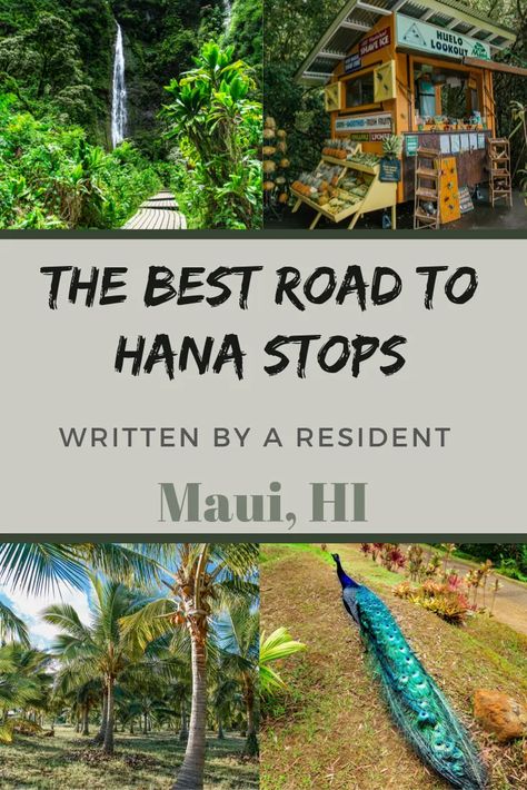 The Best Road to Hana Stops Written by a Resident - I'm Jess Traveling Traveling Hawaii, Road To Hana Stops, Hawaii Trip Planning, Maui Honeymoon, Things To Do In Maui, Maui Itinerary, Maui Wowie, Maui Hawaii Vacation, Hana Maui