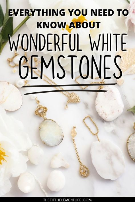 White Gemstones White Gemstones, Unique Characteristics, Precious Gems, Color Crystal, A Symbol, Well Being, Jewelry Collection, Need To Know, Opal