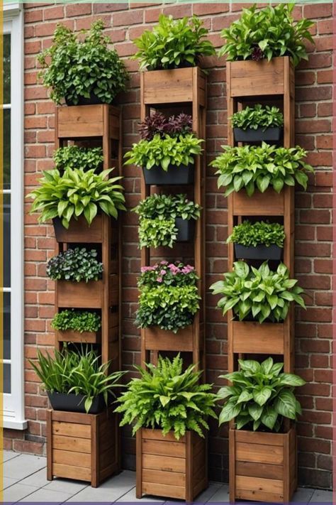 Pillows For A Grey Couch, Chrissy Marie, Grey Couch, Vertical Vegetable Garden, Vertical Garden Wall, Wooden Planter, Walled Garden, Pallet Garden, Outdoor Gardens Design