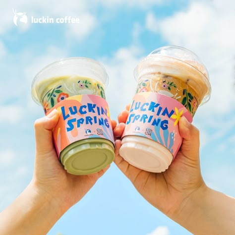 luckin coffee Singapore (@luckincoffeesg) • Instagram photos and videos Luckin Coffee, Plan Bee, Coffee Shop Photography, Coffee Cart, Shop Photography, Coffee Carts, Life Styles, Coffee Photography, Idea Design