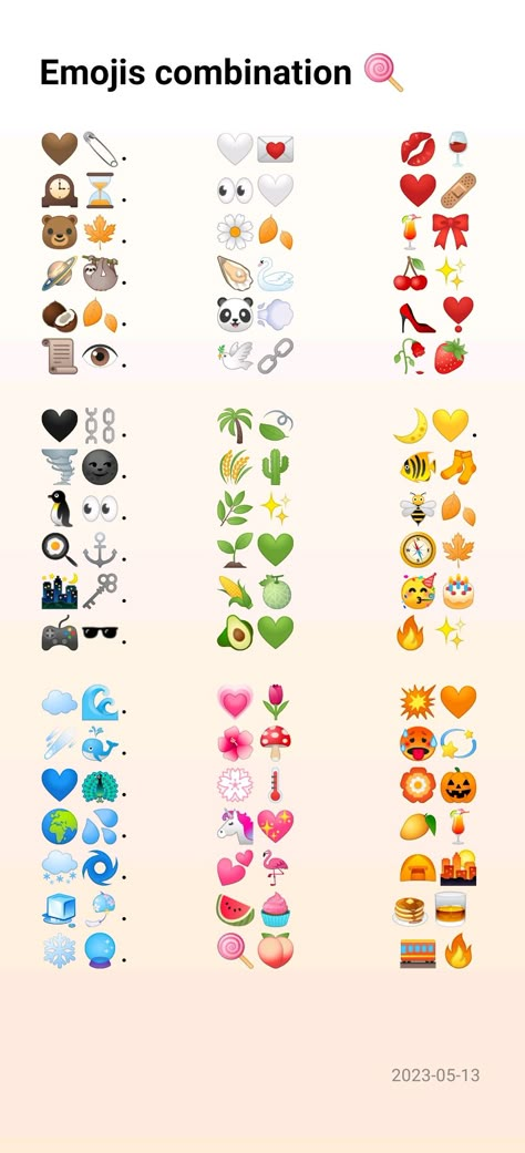 Unique Emojis For Bio, 2 Emoji Combinations, Emoji For Captions, Farm Emoji Combos, Strawberry Emoji Combo, Matching Instagram Notes, Emoji Caption For Instagram, Instagram Emoji Captions, Orange Emoji Combinations