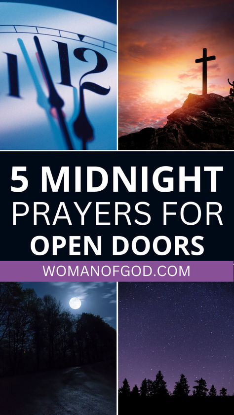 Midnight Prayers for Open Doors Powerful Midnight Prayers, Midnight Prayer, Powerful Bible Verses, Open Doors, Let God, Bible Encouragement, Power Of Prayer, Christian Life, Trust God