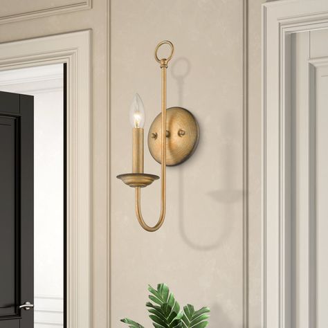 Margareth Steel Candle Wall Light Kitchen Hood With Sconces, Sconces By Range Hood, Wall Sconces In Living Room, English Cottage Kitchen Lighting, English Country Lighting, Sconces Between Windows, Brass Sconces Bathroom, Wall Lanterns Living Room, Over Mirror Bathroom Lighting