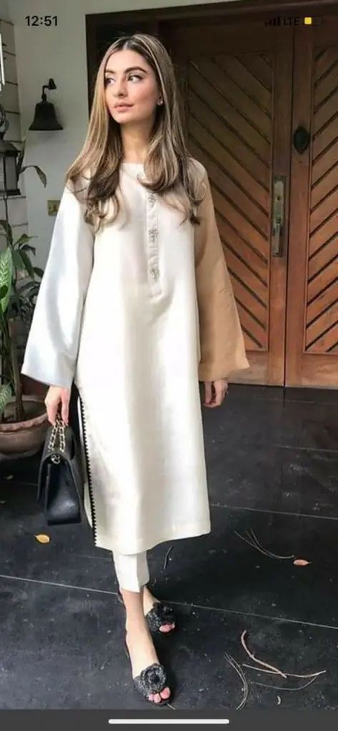 The Elegance of Simplicity: A Tribute to Pakistani Dresses Nikkah Dress, Simple Kurta Designs, Pakistani Fashion Casual, Casual Indian Fashion, Desi Fashion Casual, Pakistani Dresses Casual, Pakistani Fashion Party Wear, Beautiful Pakistani Dresses, Salwar Kamiz