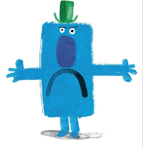 2 Kool 4 Skool, Mr Grumpy, Architecture Animation, Roger Hargreaves, Mister And Misses, Sketchbook Idea, Blue Widget, Mr Men Little Miss, Illustration People