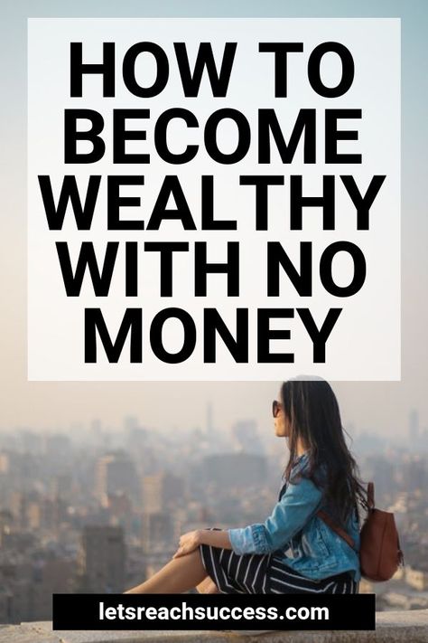 Want to become wealthy with no money? It all begins with a shift in your mindset. Here's the simple formula for forming an abundance mentality and becoming wealthy: #becomewealthy #getrichquick #moneymindset #millionairemindset Abundance Mentality, How To Become Wealthy, Saving Plan, Personal Finance Budget, Personal Finance Advice, Personal Finance Books, Finance Advice, Become Wealthy, Finance Organization