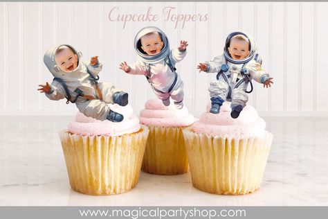 Photo cupcake toppers