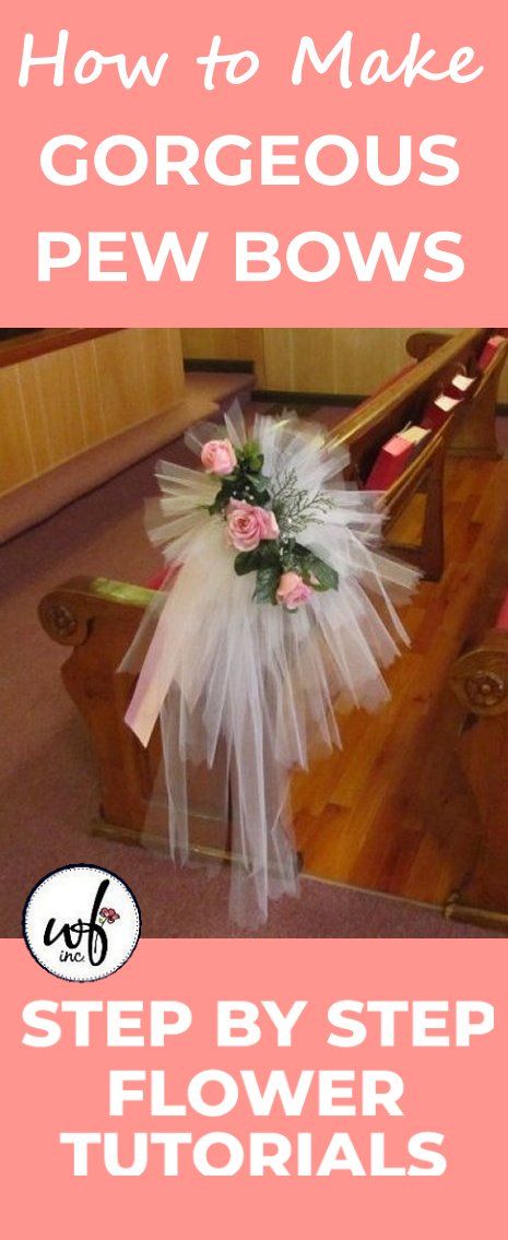 Church Wedding Flowers Altar, Church Wedding Decor, Wedding Pew Decorations, Ceremony Decorations Church, Wedding Ceremony Decorations Church, Pew Decor, Christian Weddings, Wedding Table Decorations Centerpieces, Pew Bows Wedding