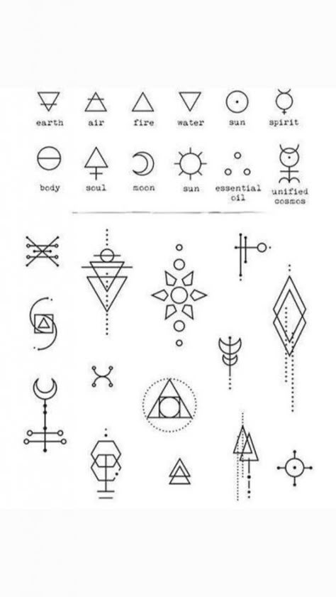 140+ Beautiful Symbolic Tattoo Designs for Men and Women (2022) - TattoosBoyGirl Simbols Tattoo, Sammi Jefcoate, Tattoos About Growth, Marvel Tattoos, Geometry Tattoo, Tattoo Symbols, Geometric Tattoo Design, Inspiration Tattoos, Neck Tattoos