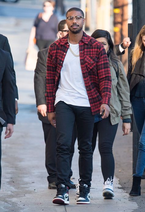 Black Men Casual Outfits, Black Men Casual Style, Black Men Fashion Urban, Jordan Outfit, Black Men Fashion Casual, Michael B Jordan, Black Men Fashion Swag, Mens Casual Outfits Summer, Black Men Street Fashion