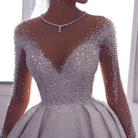 Wedding Gown With Sleeves, Wedding Gowns With Sleeves, Cute Wedding Dress, Cute Prom Dresses, Pretty Prom Dresses, Princess Wedding Dresses, Quince Dresses, Wedding Gowns Lace, Gowns With Sleeves