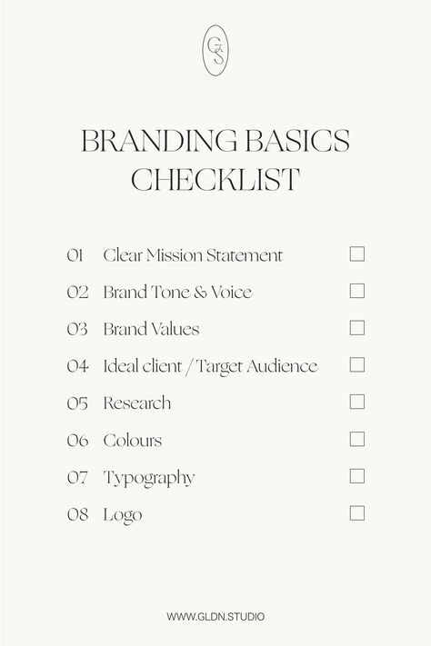 Strong Branding, Branding Basics, Branding Checklist, Business Branding Design, Business Branding Inspiration, Business Marketing Plan, Social Media Marketing Plan, Decor Studio, Social Media Marketing Business