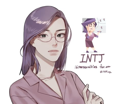 Intj, Mbti, On Twitter, Purple, Twitter, Hair, White