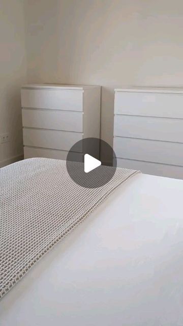 affiliate marketing on Instagram: "I keep getting questions about the dresser in our bedroom.  They are two Malm dressers from Ikea to which I have added a wooden board.  I applied a matte colorless varnish to the board and it is simply placed on top. We have not found it necessary to stick it to the dressers because it does not move, but you can stick it with double-sided tape. #decoracioninteriores #homedecor #decolovers #lovehim #usa" Ikea Malm Dresser Hack, Malm Dresser Hack, Malm Hack, Malm Ikea, Ikea Dresser Hack, Ikea Malm Dresser, Malm Dresser, Ikea Malm, Stick It